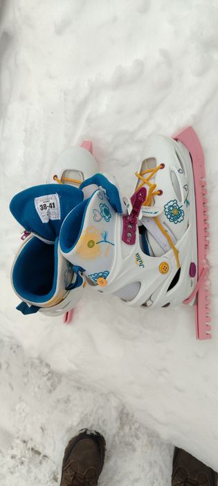 Коньки раздвижные 38-41 размер
