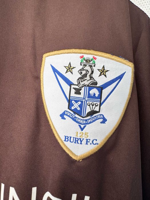 Tricou colectie retro FC Bury   superb