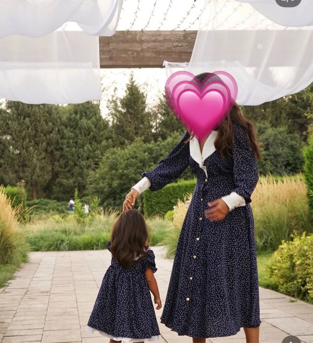 Платье мама и дочки