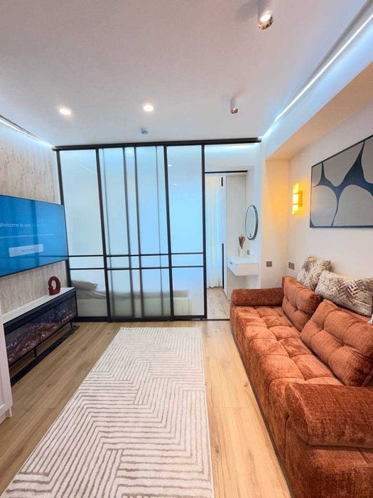 Студия MODERA TOWERS с евролюкс ремонтом`