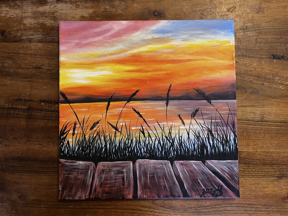 Акрилни картини на платно 40х40см