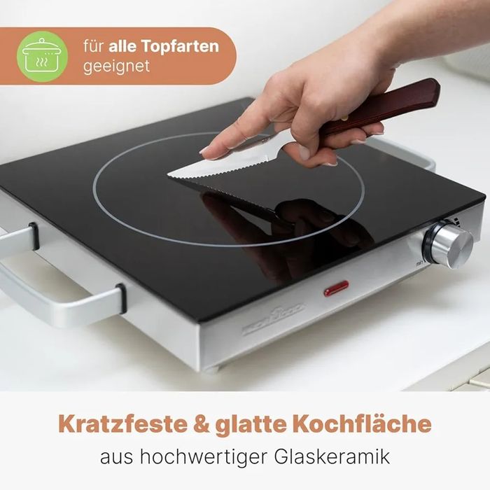 Нов инфрачервен котлон ProfiCook PC-EKP 1210 от неръждаема стомана