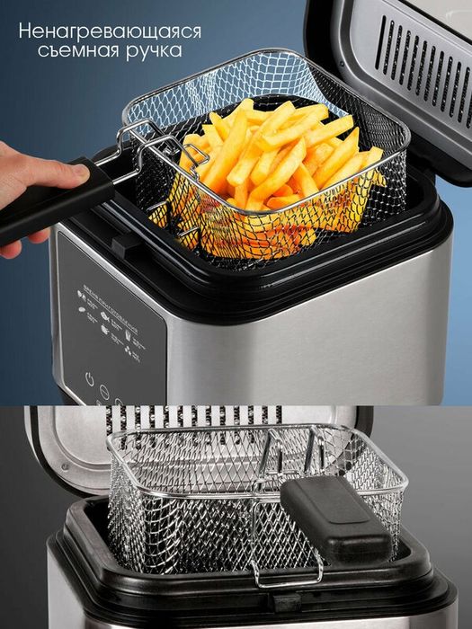 Фритюрница электрическая TUAREX AG-3501, 2000 Вт