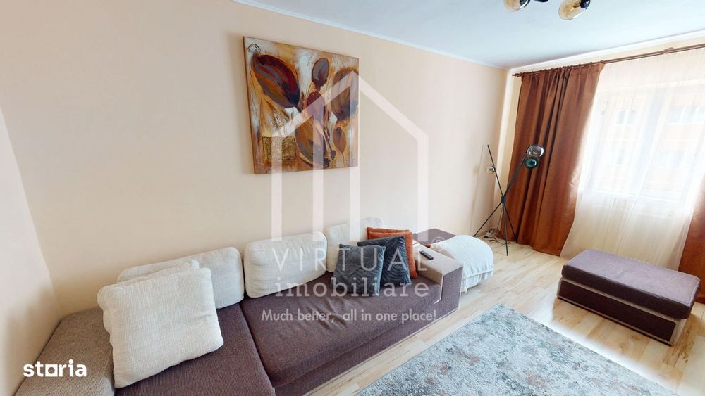 Apartament de vanzare in Sibiu cu 3 camere 65 mp utili, bloc cu lift