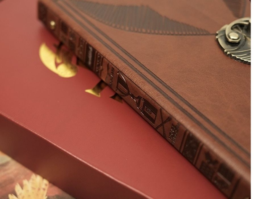 Блокнот Золотой Снитч, Гарри Поттер, A5, 100 л, коричневый