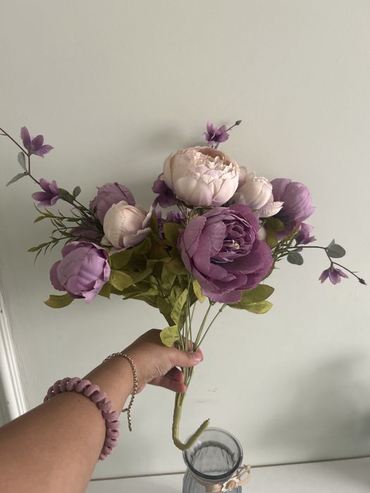 искуственная Веточка пионов