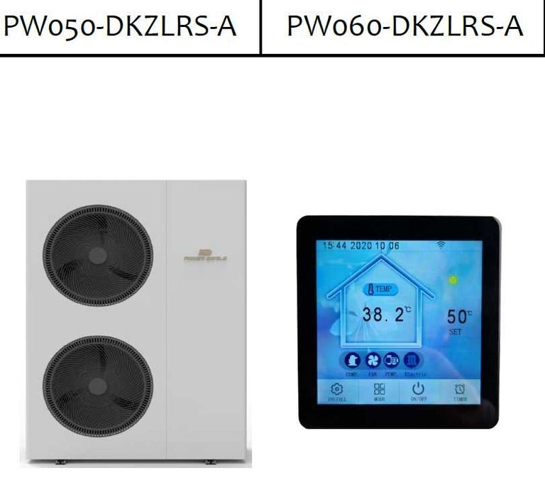 OCAZIE! Pompa caldura PW050-18,2 KW,cu inverter AC si compr. Panasonic