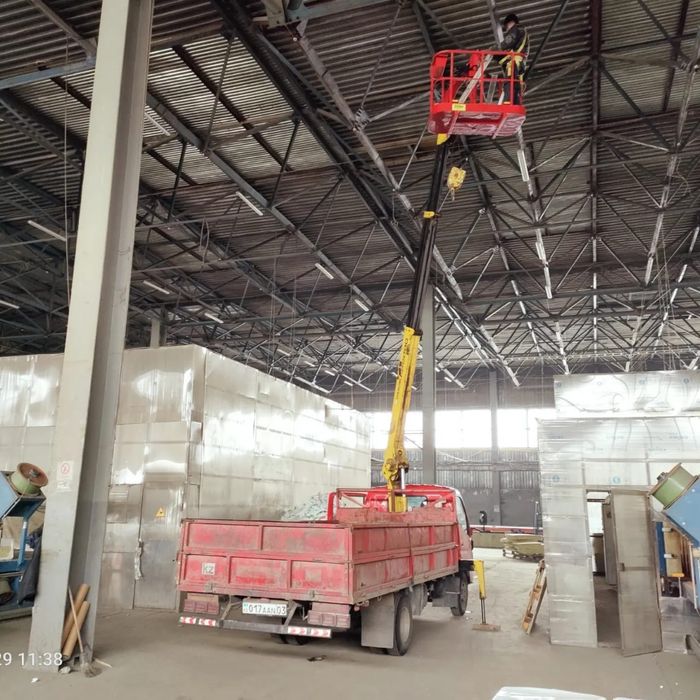 Услуги манипулятора кран + автовышка