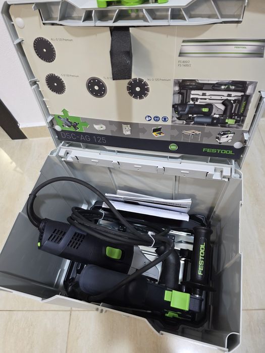 Sistem de tăiat cu diamant masina de canelat Festool DSC-AG 125