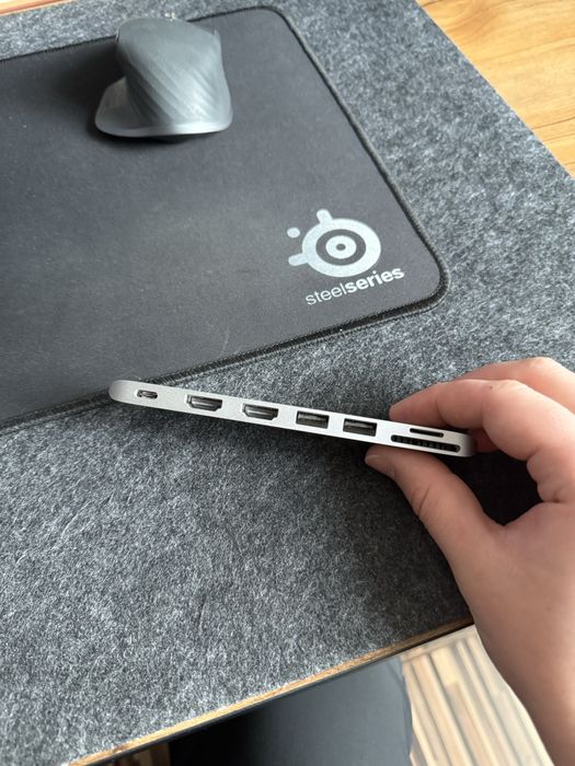 Хаб для ноутбка UGREEN cm356 для macbook hub type c