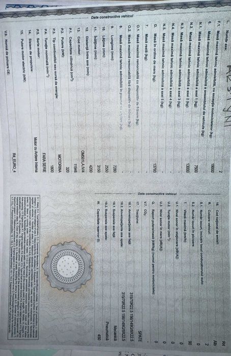 Închiriem Autovehicul Special pt lucrări de drumuri și infrastructură