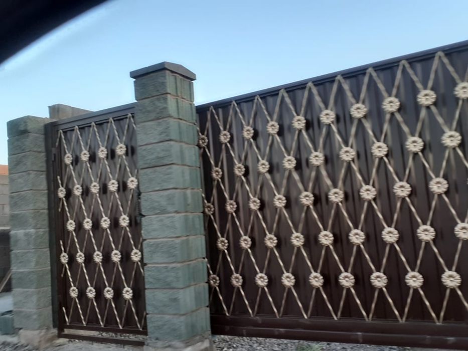 Откатные ворота под ключ