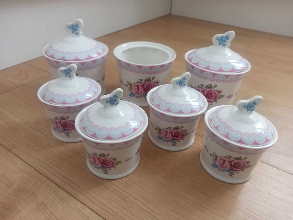 Комплект порцеланови буркани