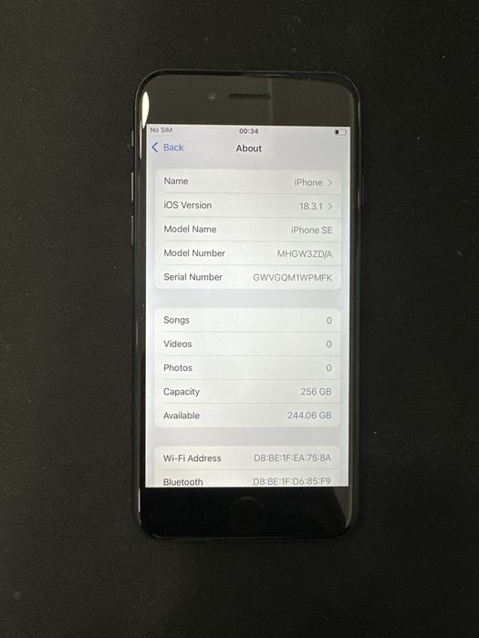 iPhone SE 2020 256GB ID-XXL6660