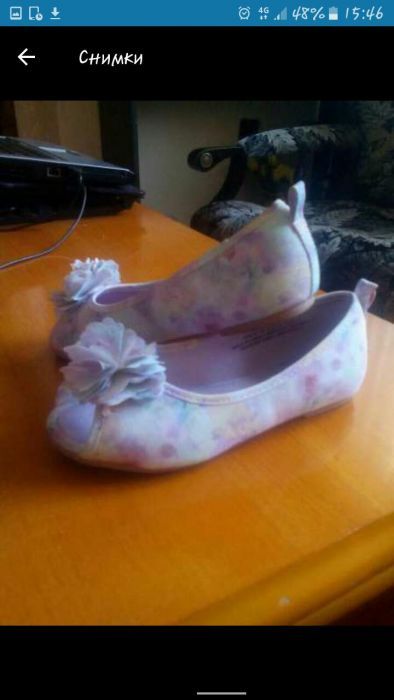 Пантофки и сандалки за момиченце 28 и 29 номер
