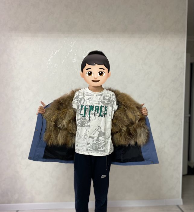 Продам парку натуральный мех