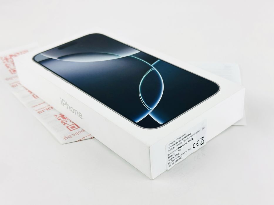 НОВ! Apple iPhone 16 Pro Max 256GB Black / Natural 2г. Гаранция!