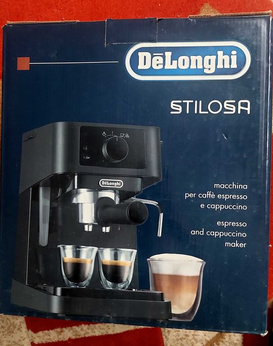 Espressor DeLonghi Stilosa EC230.BK 1100W 15bari Negru