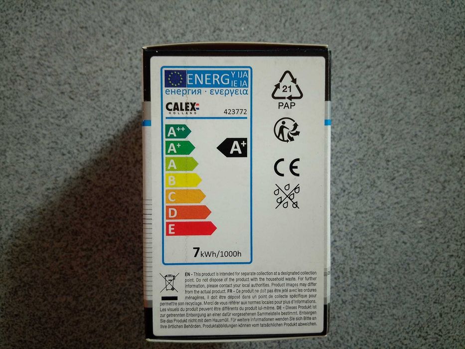 Bec led Calex, MR16, 12V, 6W, 420lumeni, 2700K