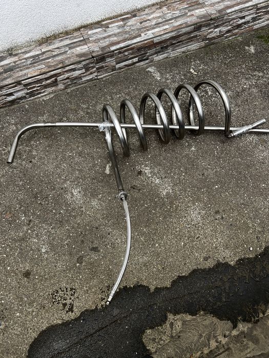 Serpentina INOX pentru cazan tuica rachiu