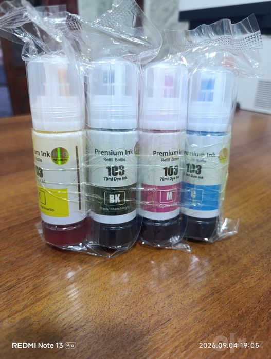 Epson ink 103 Марка Чернила