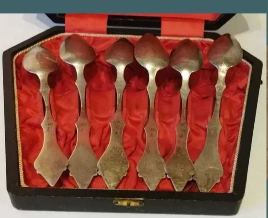 6 lingurițe din argin romania