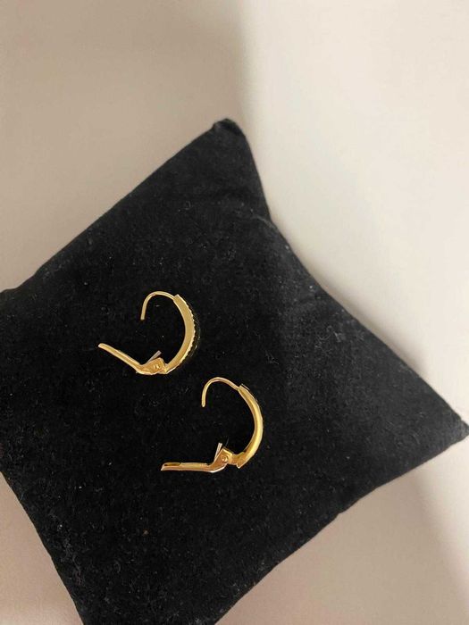 Cercei Aur 14 k (AG15 Gara 1 B53939) Garantie 2 ani
