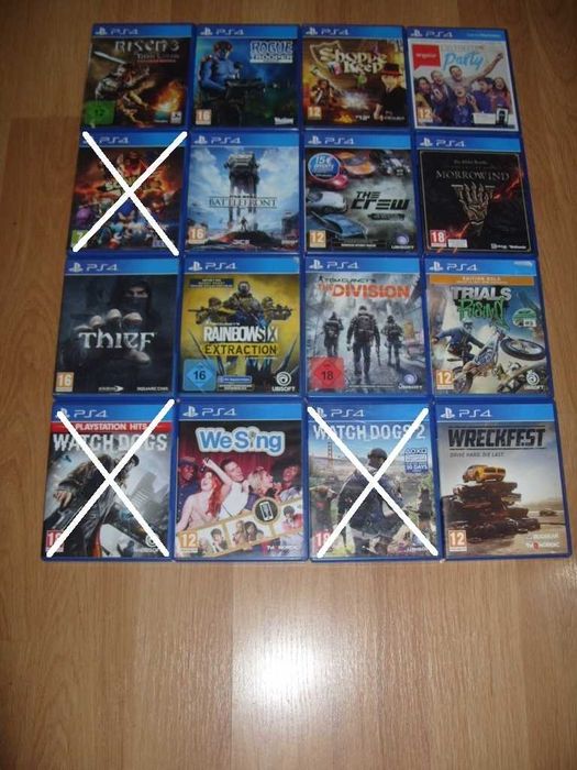 Игри за PlayStation 4, PS4 Част 3 - 12.78 € / 25лв за брой