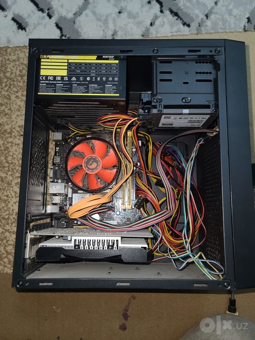 Компьютер в сборе + монитор 27″ | GTX 1050 Ti 4GB | 16GB | SSD + HDD