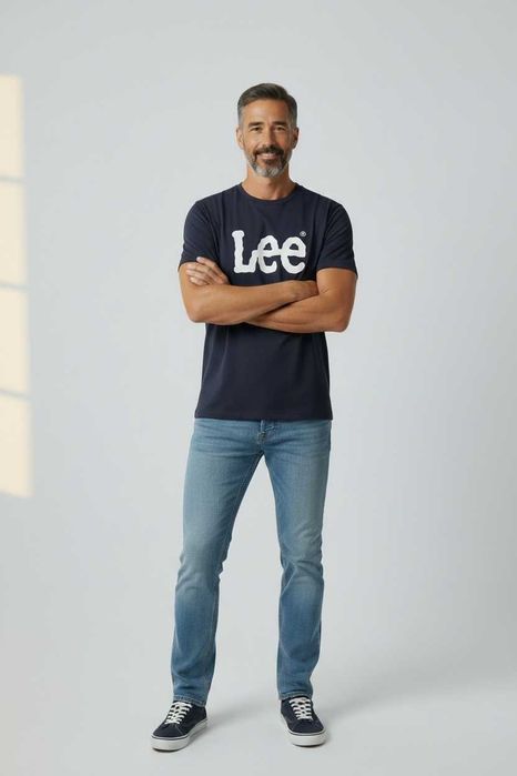 Мъжка тениска, LEE, Navy Blue