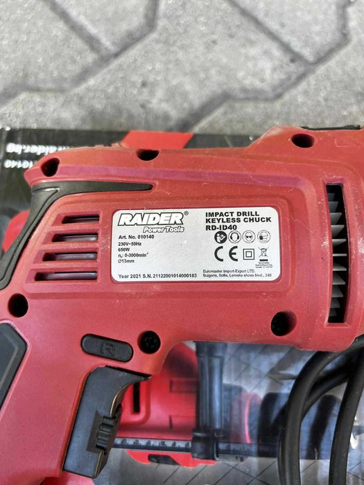 Бормашина   Raider RD-ID40