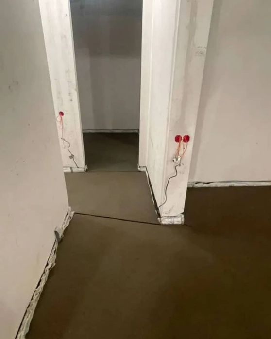 Полусухая стяжка пол