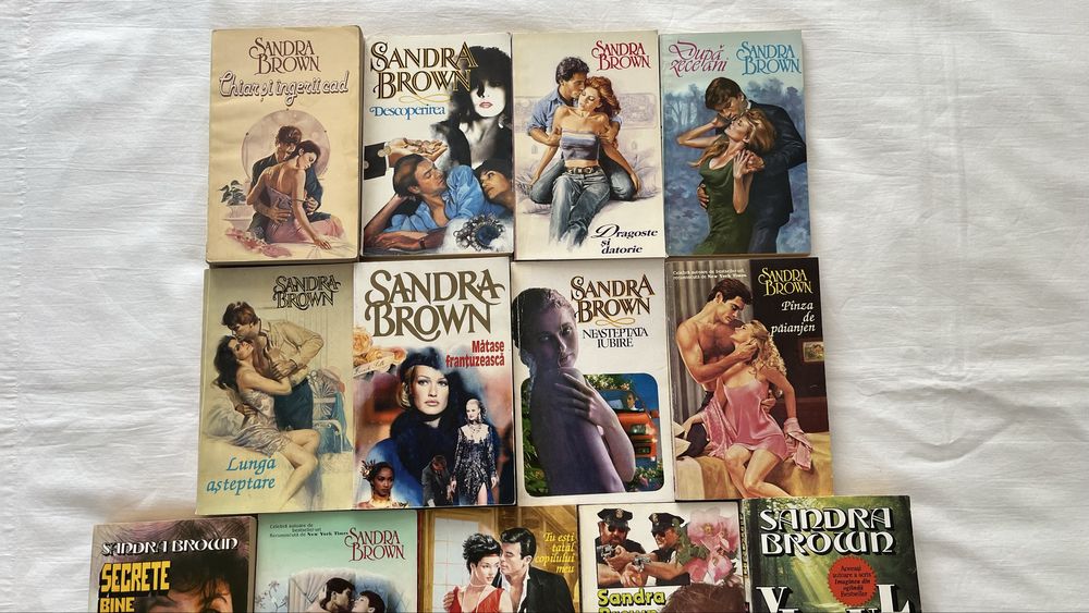 Sandra Brown - pachet 13 volume (dragoste, aventura)