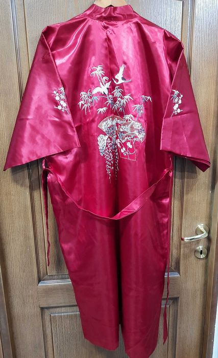 Halat damă din satin, model China