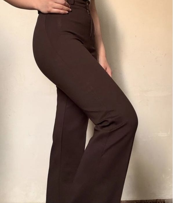 Клеш темно коричневый