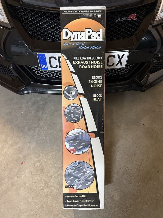 Изолационни компоненти Dynamat - Dynaxorb и Dynapad