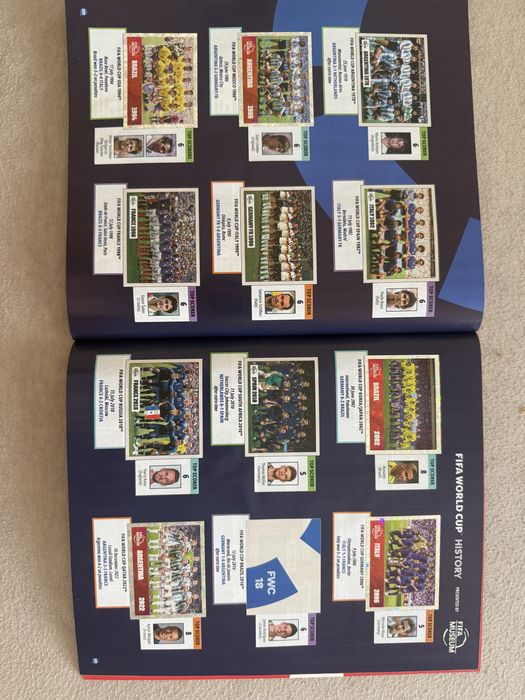 Vand Album Panini World Cup 2026 completat full