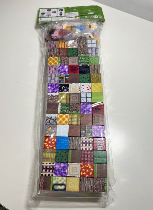 Cuburi Magnetice Minecraft (48 / 80 / 140 bucati)