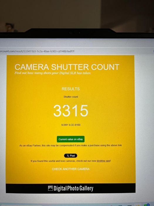 Sony a6100 body in stare foarte buna