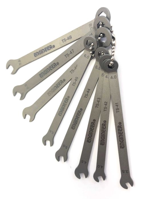 гаечни ключове, 8 бр. от 3,5 мм до 8 мм, Япония