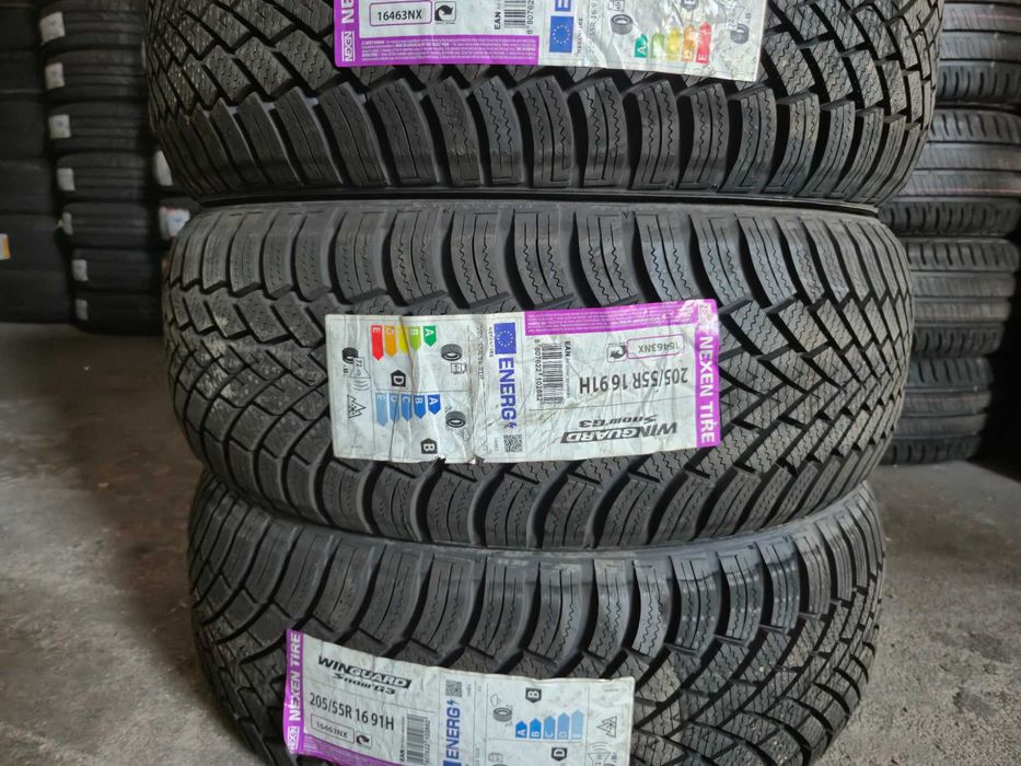 4 Anvelope M+S IARNA - 205/55/16 91T - NEXEN WinGuard Sport - NOU - DOT 2021 ! SUPER PRET !