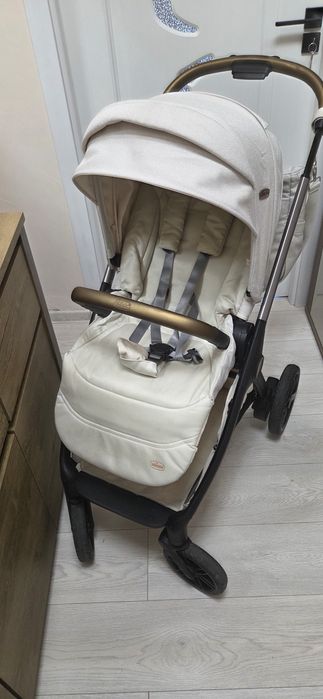 Carucior Chicco Bellagio, Amber Glow (bej deschis), 0luni+ geanta Chicco