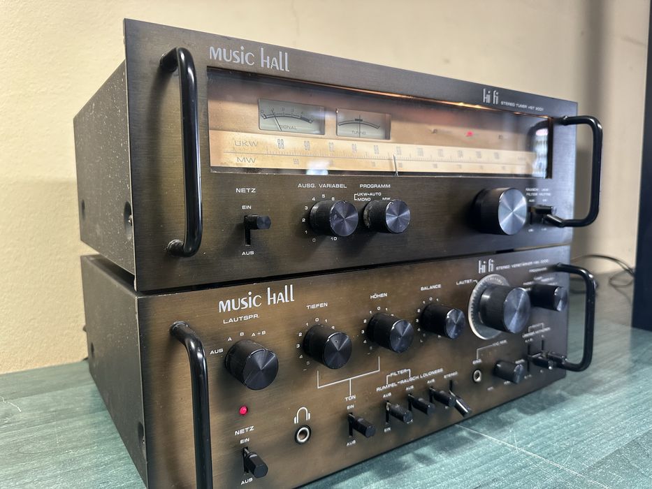 Винтидж  Усилвател Music Hall HSV 2002 + Тунер HST 2001