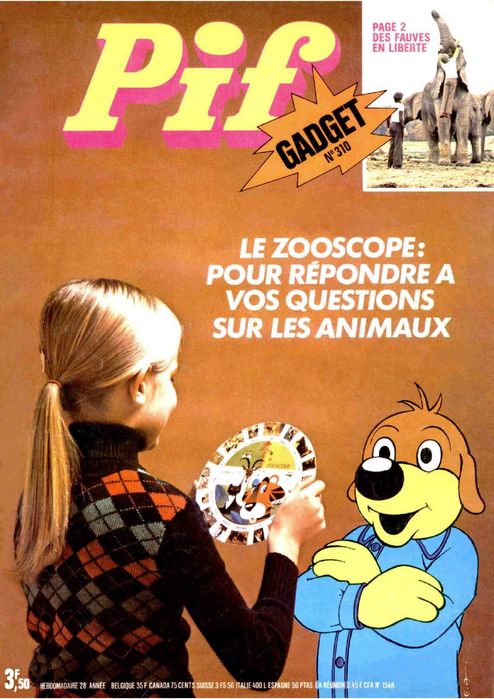 4 reviste Pif Gadget
