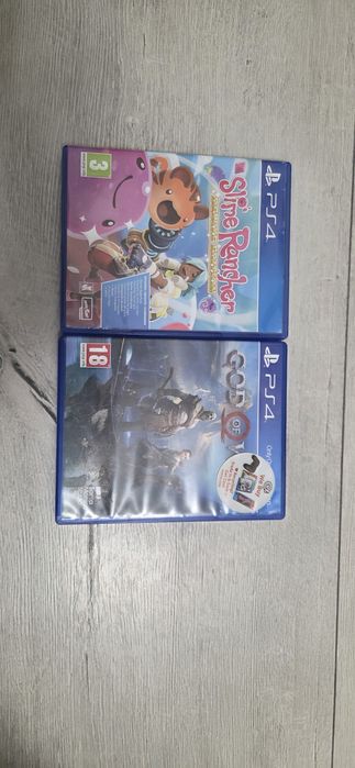Pachet jocuri ps4 (God of War+ Slime rancher  deluxe)