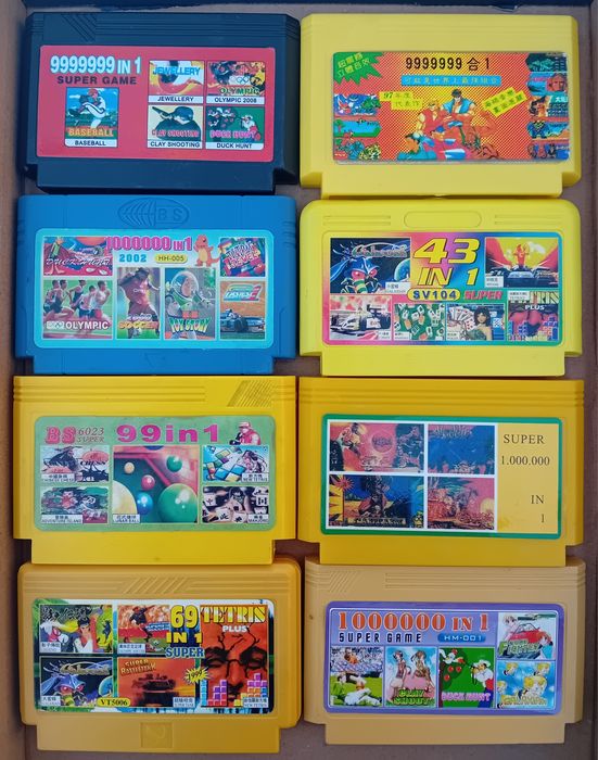 Casete joc vechi Terminator Famicom Sega Nintendo