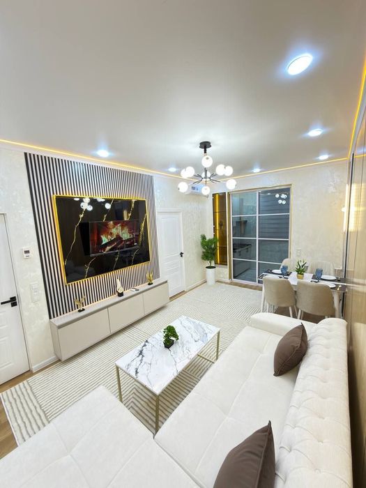 ^2в3/3/4 Чиланзар 24 kvartal Евроремонт Мебель+Техника Продаётся кв-ра