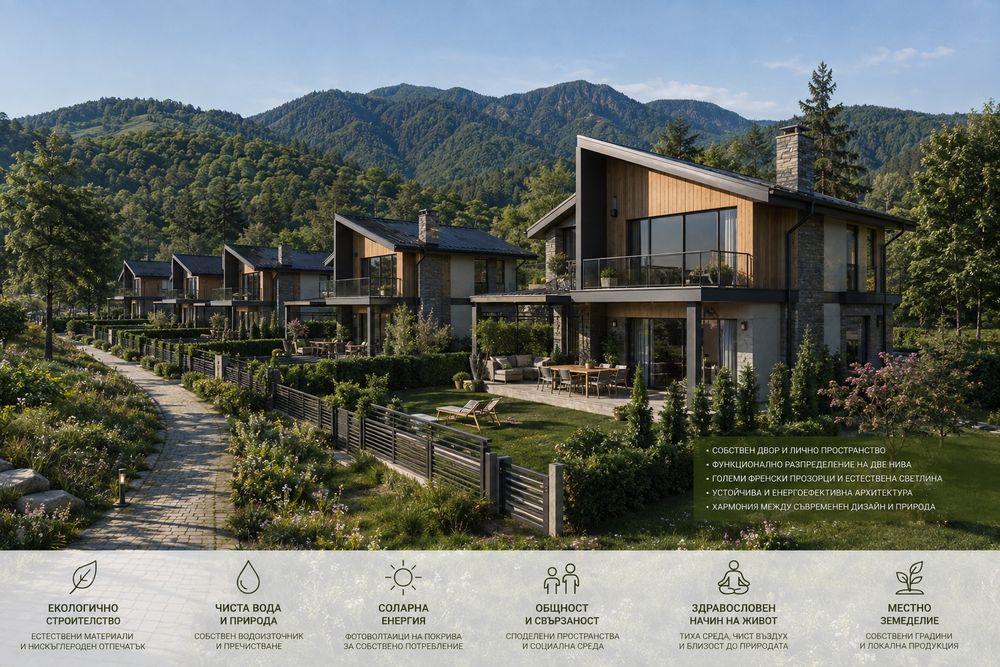 Продава панорамен южен парцел в гр.Смолян