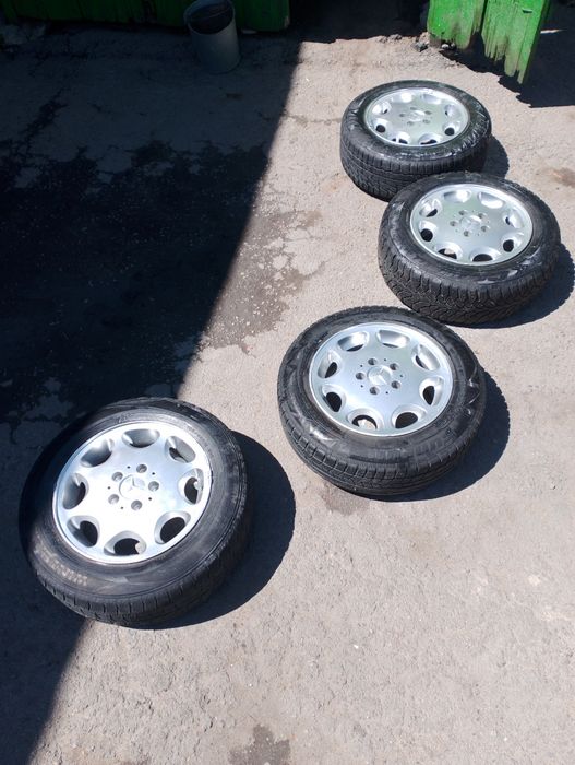 Комплект зимних колёс мерс
