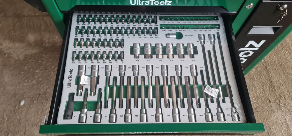 Dulap cu scule profesionale XXL cu 7 sertare  adus din Germania